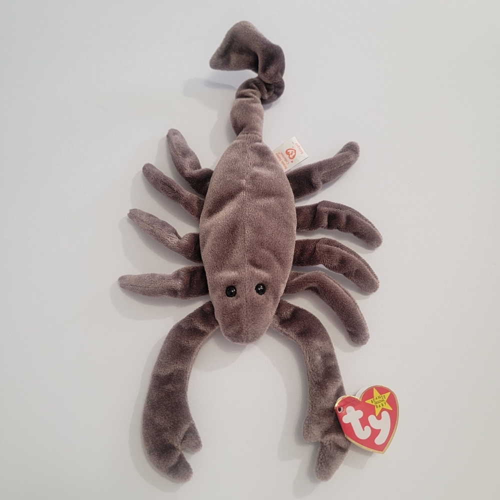 Ty Beanie Baby "Stinger" the scorpion, Rare
